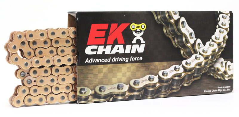 EK Chains 530 x 130 Links ZVX3 Extreme Series Xring Sealed Gold Drive Chain 